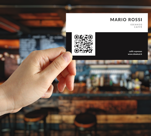 Ideakod - Esempio QR Code per vCard Plus Business